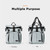 Cwatcun D95 Large Capacity Photography Backpack Shoulders Laptop Camera Bag, Size:30.5 x 18 x 38cm(Dark Black)