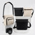 Cwatcun D103 Crossbody Camera Bag Photography Lens Shoulder Bag, Size:22.5 x 22.5 x 12.5cm(Black)