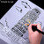 10 PCS 3 Pisa Tower Construction Series Painting Template Theme City A4 Label Template