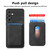 For Samsung Galaxy S23 FE 5G Retro Leather Card Bag Magnetic Phone Case(Black)