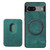 For Google Pixel 7 Retro Leather Card Bag Magnetic Phone Case(Green)