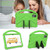 For Lenovo Tab M11 /Xiaoxin Pad 11 2024 EVA Shockproof Tablet Case with Holder(Green)