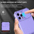 For iPhone 11 Pro Stereoscopic Holder Sliding Camshield Phone Case (Purple)