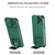 For iPhone 11 Pro Stereoscopic Holder Sliding Camshield Phone Case (Green)