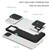 For Samsung Galaxy A12 5G Stereoscopic Holder Sliding Camshield Phone Case(White)
