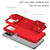 For Xiaomi Poco M3 / Redmi Note 9 4G Stereoscopic Holder Sliding Camshield Phone Case(Red)