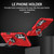 For Samsung Galaxy S22+ 5G Ring Holder Armor Hybrid Phone Case(Red)