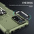 For Xiaomi Poco X4 Pro 5G Ring Holder Armor Hybrid Phone Case(Green)