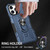 For iPhone 12 Pro Max Ring Holder Armor Hybrid Phone Case(Blue)
