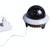 LED Flying Saucer Starry Sky Light Bluetooth Music Star Projection Night Light with Remote Control (White)
