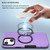 For iPhone 13 MagSafe Shockproof Armor Phone Case(Purple)