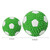 Dog Toy Latex Dog Bite Sound Ball Pet Toys, Specification: Small Football (Green)