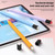 For Apple Pencil 1 Liquid Silicone Stylus Case(Blue)