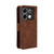 For Infinix Zero 30 5G Skin Feel Calf Texture Card Slots Leather Phone Case(Brown)