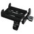 ENLEE Aluminum Alloy Phone Holder Bicycle Riding Fixed Navigation Mount(Black)