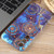 For Samsung Galaxy A53 5G Painted Pattern Precise Hole PC Phone Case(Abstract Flower)
