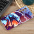 For Samsung Galaxy A14 5G Painted Pattern Precise Hole PC Phone Case(Orange Paint Astronaut)