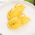 EVA Light Bottom Non-Slip Small Shark Slippers For Children, Size: 180(Yellow)