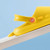 EVA Light Bottom Non-Slip Small Shark Slippers For Children, Size: 180(Yellow)
