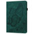 For iPad Pro 12.9 2022 / 2021 / 2020 Big Butterfly Embossed Leather Tablet Case(Green)