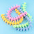 12 PCS Children Soft Rubber 16-Section Caterpillar Stretch Decompression Toy(Pink) 12 PCS Children Soft Rubber 16-Section Caterpillar Stretch Decompression Toy(Pink)