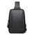 OUMANTU 903 Oxford Cloth Chest Bag Business Casual One-shoulder Crossbody Bag(Black) OUMANTU 903 Oxford Cloth Chest Bag Business Casual One-shoulder Crossbody Bag(Black)