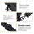 OUMANTU 903 Oxford Cloth Chest Bag Business Casual One-shoulder Crossbody Bag(Black) OUMANTU 903 Oxford Cloth Chest Bag Business Casual One-shoulder Crossbody Bag(Black)