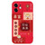 For iPhone 11 New Year Red Silicone Shockproof Phone Case(Good Luck)