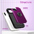 For iPhone XR L2 Rotating Ring Holder Magnetic Phone Case(Dark Purple)