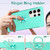 For Samsung Galaxy S22 Ultra 5G L2 Rotating Ring Holder Magnetic Phone Case(Mint Green)