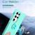For Samsung Galaxy S22 Ultra 5G L2 Rotating Ring Holder Magnetic Phone Case(Mint Green)