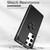 For Samsung Galaxy S22 Ultra 5G L2 Rotating Ring Holder Magnetic Phone Case(Black)