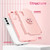 For Samsung Galaxy S22+ 5G L2 Rotating Ring Holder Magnetic Phone Case(Rose Gold)
