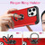 For iPhone 12 Pro Max L2 Rotating Ring Holder Magnetic Phone Case(Red)