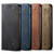 For Xiaomi Redmi 13C 5G Global Denim Texture Casual Style Horizontal Flip Leather Case(Black)