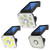 54 COB Solar Wall Light Outdoor Waterproof Human Body Induction Garden Lamp Street Light