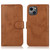 For iPhone 15 Pro 2 in 1 Detachable Phone Leather Case(Brown)