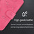 For iPhone 15 2 in 1 Detachable Phone Leather Case(Pink)