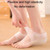 5cm 1pair Invisible Height Increasing Insole Silicone Soft Sole Breathable Inserts For Heels(White) 5cm 1pair Invisible Height Increasing Insole Silicone Soft Sole Breathable Inserts For Heels(White)