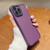 For iPhone 14 Pro Skin Feel Phone Case with Lens Film(Purple)