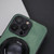 For iPhone 11 Pro Max i.Crystal Lambskin Fulcrum Support Phone Case(Dark Grey)