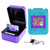 For Bitzee Pet Machine Silicone Anti-Shock And Anti-Fall Protective Cover All-Inclusive Protective Case(Purple)
