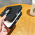 For iPhone 15 Skin Feel Armor Magnetic Holder Phone Case(Orange)