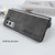 For Samsung Galaxy Z Fold5 i.Crystal Lambskin Folding Phone Case(Brown)