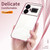 For Realme GT5 Transparent Plating Fine Hole Phone Case(Gold)