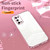 For Realme X7 Pro Transparent Plating Fine Hole Phone Case(Pink)