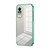 For Xiaomi Civi / Civi 1S Transparent Plating Fine Hole Phone Case(Green)