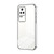 For Xiaomi Redmi K40S / Poco F4 Transparent Plating Fine Hole Phone Case(Silver)