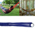 2 PCS 9 Strand Nylon Rope Hammock Portable Camping Leisure Mesh Hammock(Blue)
