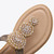 Ladies Summer Bohemian Roman Sandals Seaside Flat Beach Shoes, Size: 41(Black)